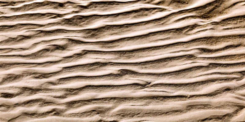 "Ripples in the Sand" - I enjoy making abstract images. Here, ripples left by the ocean on the beach sand of Grand Bahama Island was the source of my exploration. Fascinating, isn’t it? 20" x 40" Gallery-Wrapped Archival Pigment Print on Canvas $475